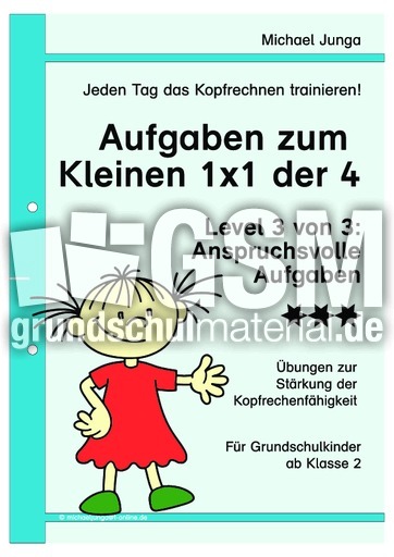 Aufgaben 1x1 der 4 - Level 3 d.pdf